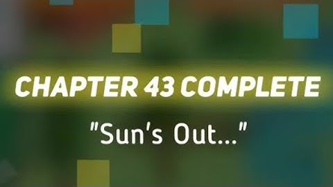 Mari selesaikan pada Chapter 43 (Normal & Elite) Sun