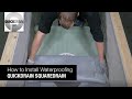 How to Install Waterproofing – QuickDrain SquareDrain