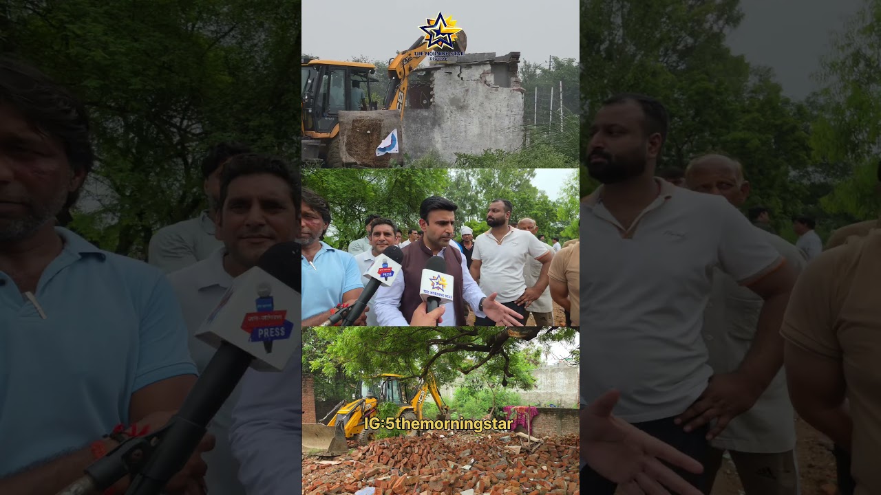 Jagatpur Demolition Ground Report | Delhi News | #shorts #shortsfeed