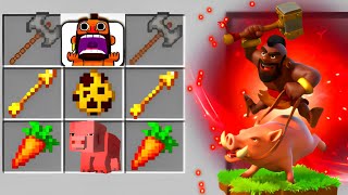 THE STRANGEST CLASH ROYALE CHARACTERS IN MINECRAFT ???😱🎮 || Minecraft Animation