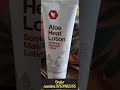 Forever Aloe Heat Lotion benefits | forever Aloe Heat Lotion#painrelief#ytshorts #shortvideo
