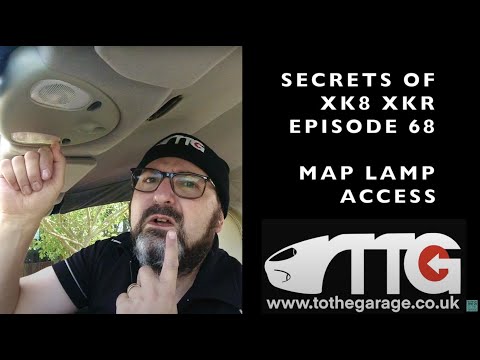 Map lamps. Secrets of the Jaguar XK8 episode 68