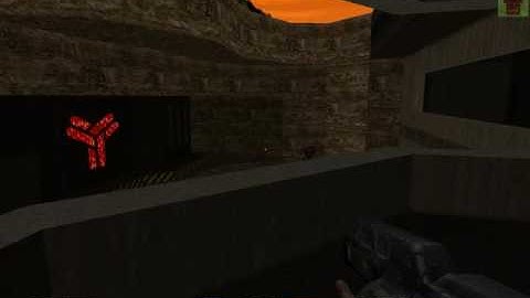 quake 2 in doom. (Quake2Stuff Mod) gameplay