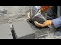 How to make blocks with concrete and cement easily