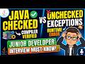 🚨🛑 Checked vs. Unchecked EXPLICADO (para Juniors y Entrevistas) 💻 #programacion #software