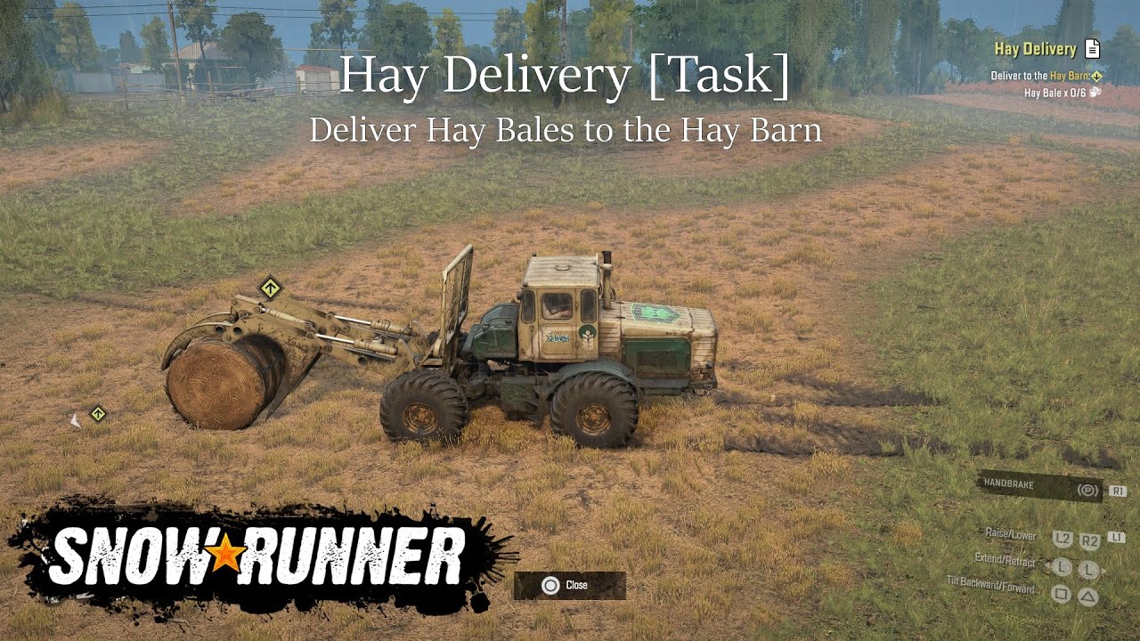 SNOWRUNNER - Hay Delivery [Task] - Grand Harvest [Phase 8 DLC]