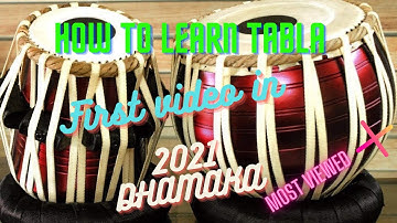 How to learn tabla | Tabla lesson for begginers | part 5 | First video in 2021 | MOST VIEWED
