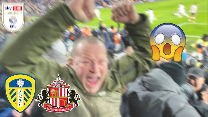 😱 LEEDS 95th MINUTE COMEBACK CARNAGE! Leeds United 2-1 Sunderland | 2024/25