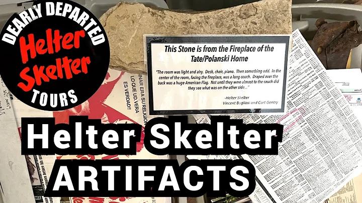 Helter Skelter Artifacts Cielo Drive, Barker Spahn Ranch Items Dearly Departed Online Scott Michaels