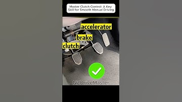 🚗 Master Clutch Control: A Key Skill for Smooth Manual Driving #drivingwrittentestdmv #car #típ