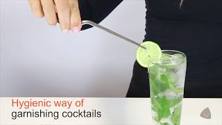 Cocktail Garnishing Made Easy With Protweezer Bartending Tools By Überbartools
