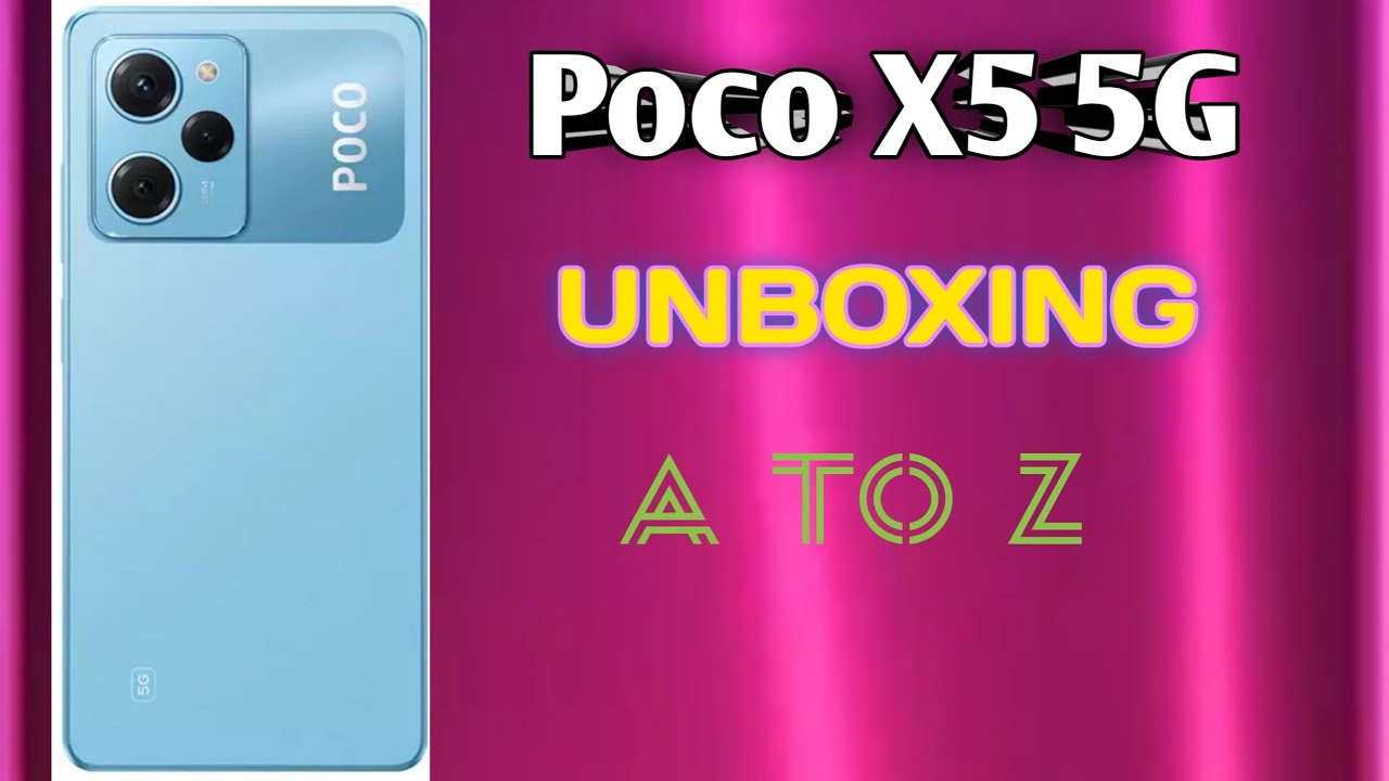 POCO X5 5G Unboxing 