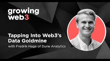 Tapping into Web3’s Data Goldmine with Fredrik Haga of Dune Analytics