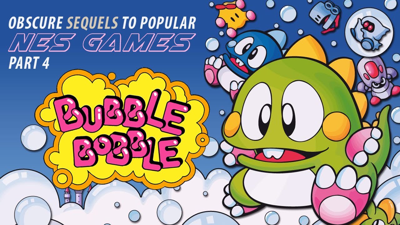 Bubble Bobble and Its Four NES sequels (Nintendo