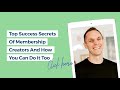 Hear How These Business Owners Created More Stability In Their Business By Launching A Membership