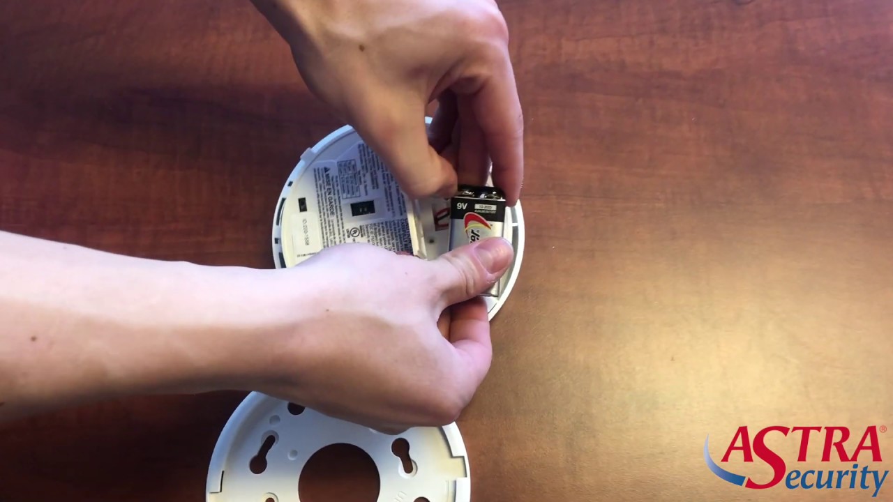 How to replace the 9V battery in your Carbon Monoxide Detector YouTube