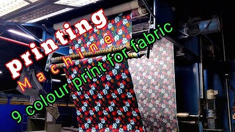 9 colour print and reactive print repeat 640 and viscos fabric rotary machine