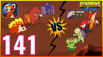 Team FLAMBOAR SPIDREAD & PYROPINE Vs. PATRIK | Dynamons World Gameplay – Part 141 (iOS, Android).