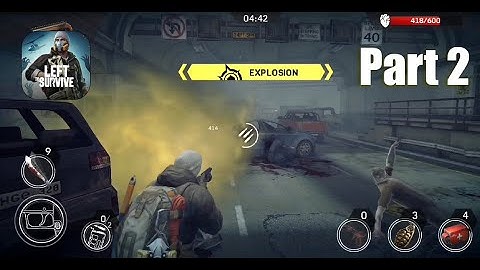 Left to Survive - Gameplay Walkthrough Part 2 - Tutorial (iOS, Android)