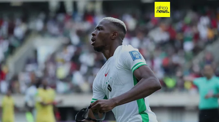 Osimhen's double set Nigeria past Gabon into DR Congo final in world cup qualifying