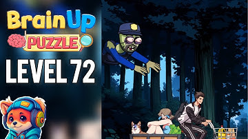Brain Up Drama Puzzle – Level 72 help them reach a speed of 1000km/h to escape from the monster