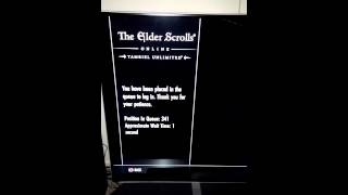 ESO login troubles