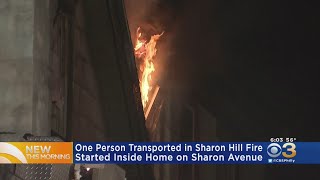1 Injured In 2-Alarm Fire At Delaware County Home, Officials Say