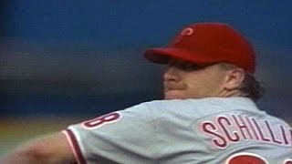 Phi Curt Schilling Reaches His 300Th K Of 1998