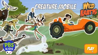 PBS KIDS Games | Wild Kratts Creature Mobile Trailer 🐆🏎️