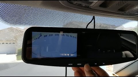 1080P HD Wired Car Backup Camera Kit Continuous or Reverse Viewing 4.3