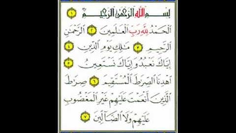 سوره الفاتحه لفضيله الشيخ شعبان محمود عبد الله.wmv