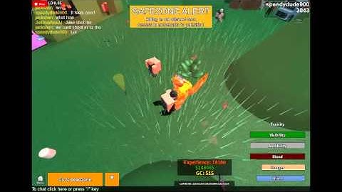 ROBLOX Deadzone Remade HACKER!