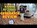 REVIEW: Atima AY2000i 2000 Watt Portable Inverter Generator for RV Camping