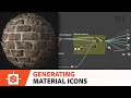 Substance Designer 2020.2 - Generating icons | Adobe Substance 3D