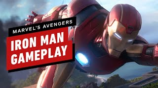 Marvel's Avengers Beta - Iron Man Boss Battle Gameplay screenshot 4