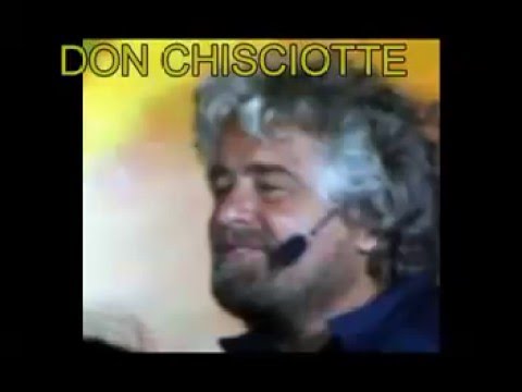 Don Chisciotte - Sancio Panza dedicato (Beppe Grillo - Di Pietro)