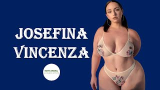 Josefina Vincenza American Plus Size Model Biography | Plus Fashion Model | Curvy Bikini Model |