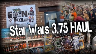 GRAND OPENING of Geeky Nerd Toys store! STAR WARS 3.75 haul! 🛍 🛒👌🏼