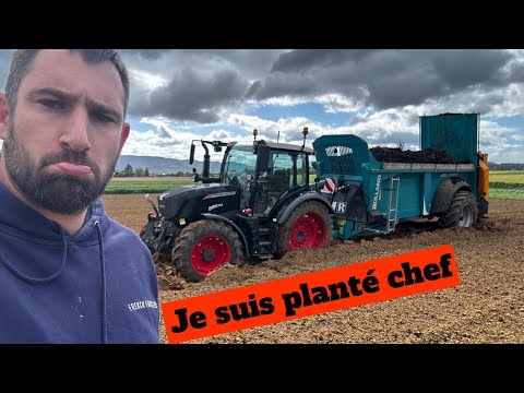 Une bonne plantade en mettant le fumier, pipou me sort de la!