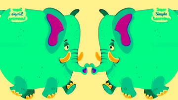 Hickory Dickory Dock Elephant Compilation | Sponsored by : Mirror Reverse