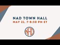 Communities invited to NAD Town Hall | May 21, 2024, 7-8:30 PM ET