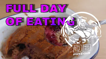 UKUP FINALS - 26 DAYS OUT - FULL DAY OF EATING