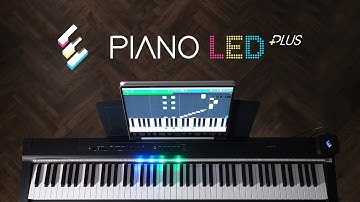 Piano LED Plus 2023 | New Piano LED Plus Version | LED Reactive Piano Visualizer Setup