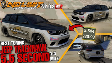 Jeep Trackhawk Procharger Tuning 5.5 Second 1/4 Mile No Limit Drag Racing 2 V2.0.2