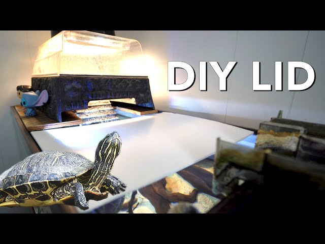 DIY Turtle Tank Lid (to prevent evaporation and escapees!) 