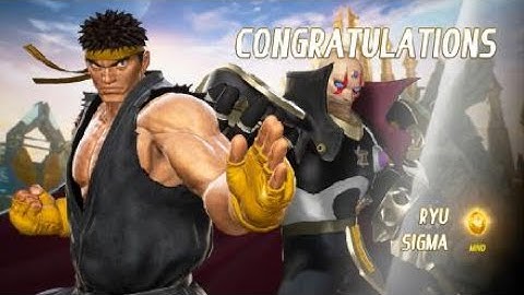 Request:Ryu/Sigma Arcade Mode|MARVEL VS. CAPCOM: INFINITE