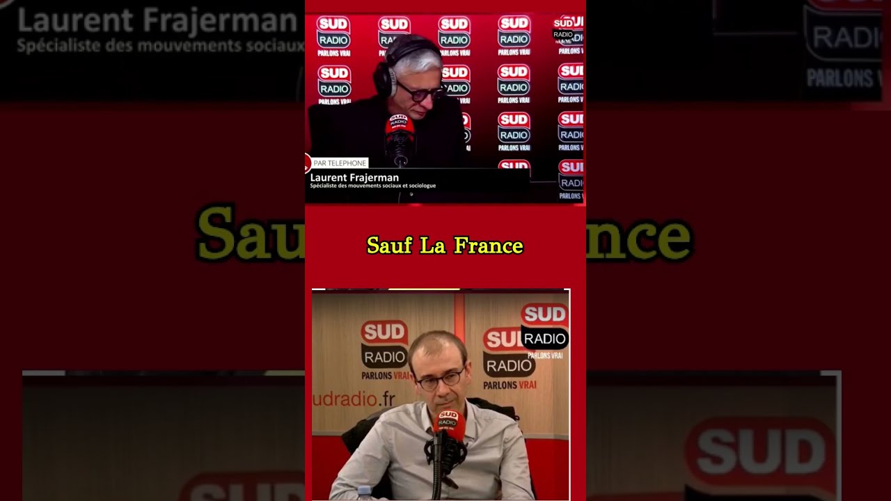 Partis Politiques 10septembre 2025 Sud Radio 13 Ao T Laurent Frajerman Bloquonstout 
