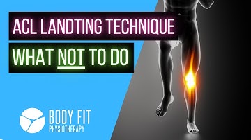 ACL Jumping & Landing Technique I What not to do