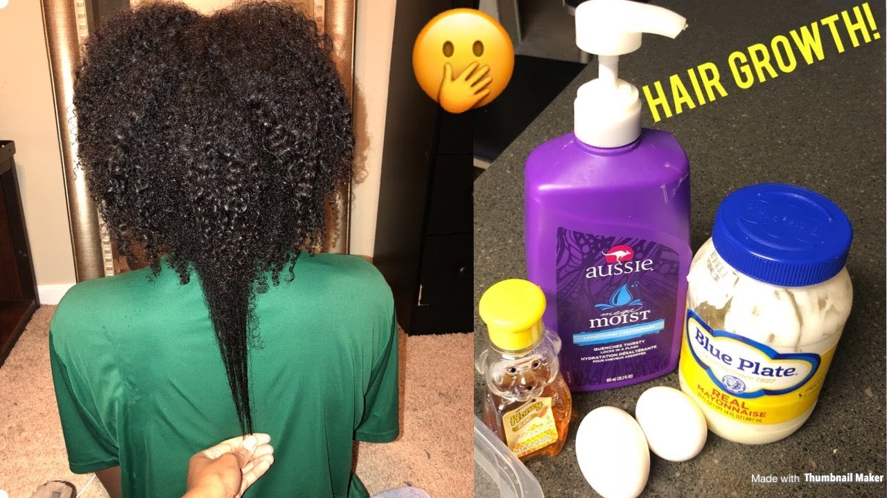 DIY Protein Mask For Hair Growth || NATURAL HAIR - YouTube