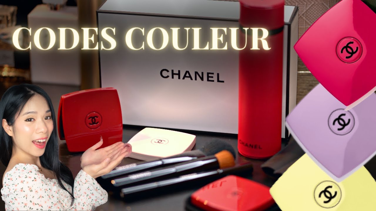 CHANEL CODES COULEUR LES PINCEAUX DE CHANEL FUGUEUSE 3 ESSENTIAL BRUSHES,BNIB